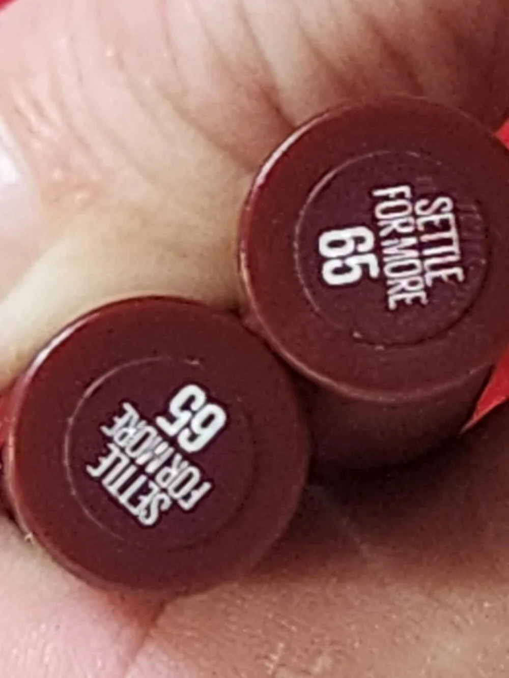 Maybelline New York SuperStay Ink Lip Crayon .04oz Color 65 Settle for More 2PK